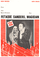 Fetaque Sanders, Magician Poster